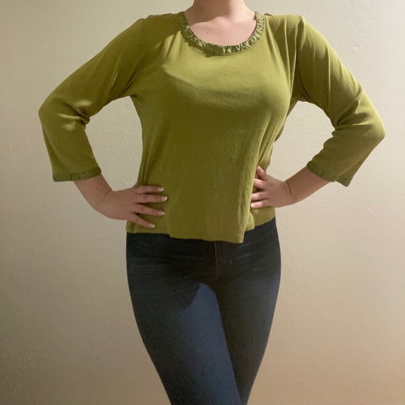 Light Green Top - Picture 2 of 3